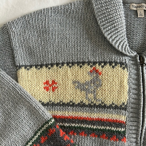 Toad&Co women’s wool zip sweater - Picture 3 of 8